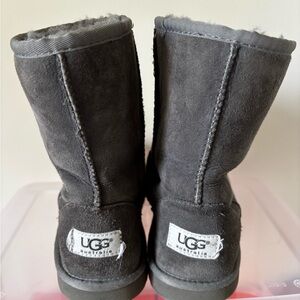 UGG Gray Classic Short Boots